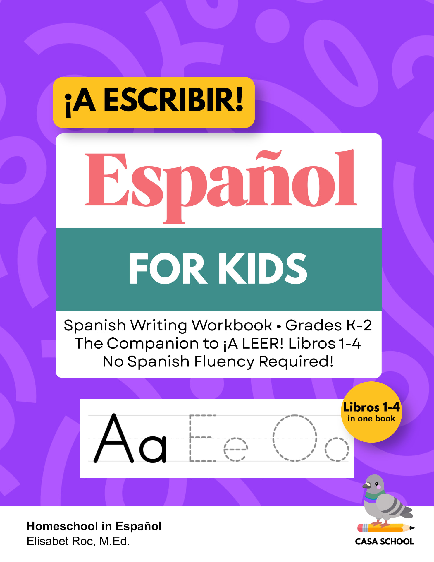 ¡A ESCRIBIR! writing workbook cover